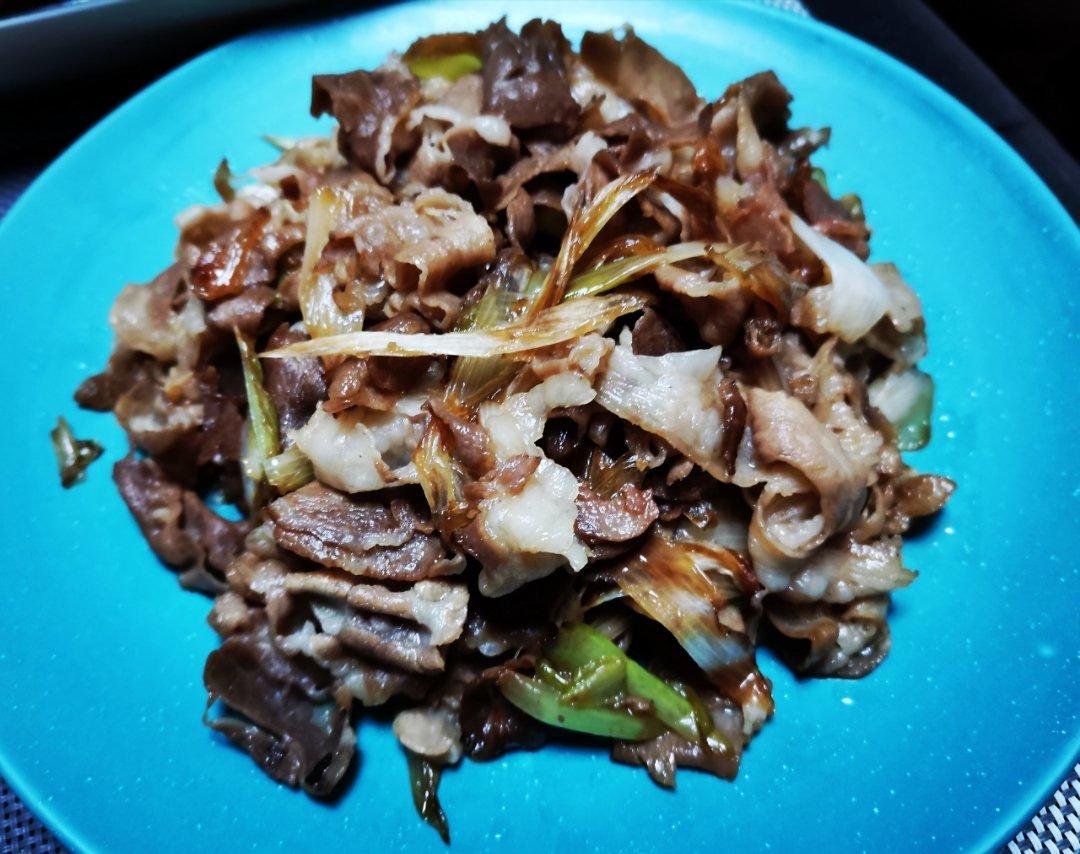 老北京葱爆羊肉(羊肉片版)