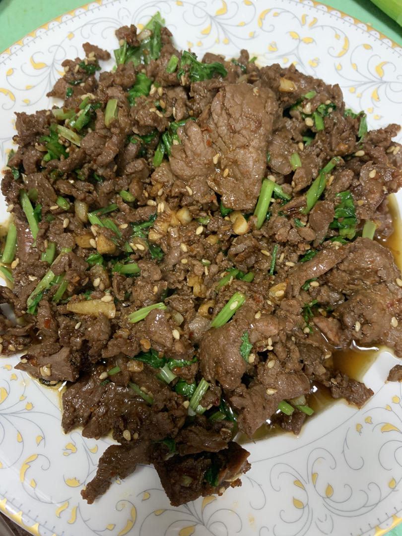 又香又嫩的小炒牛肉（巨好吃，手残党也能做）