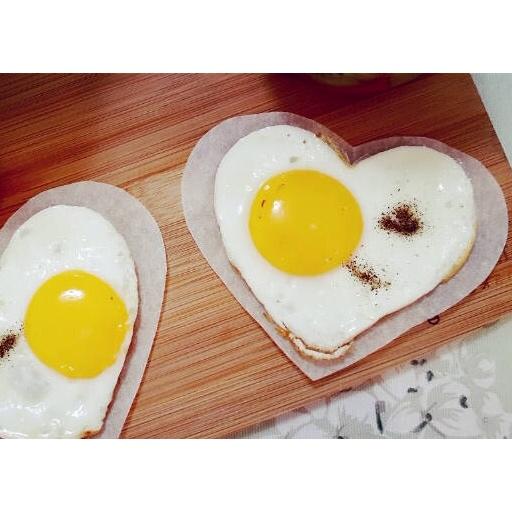 煎蛋、太阳蛋、心形蛋