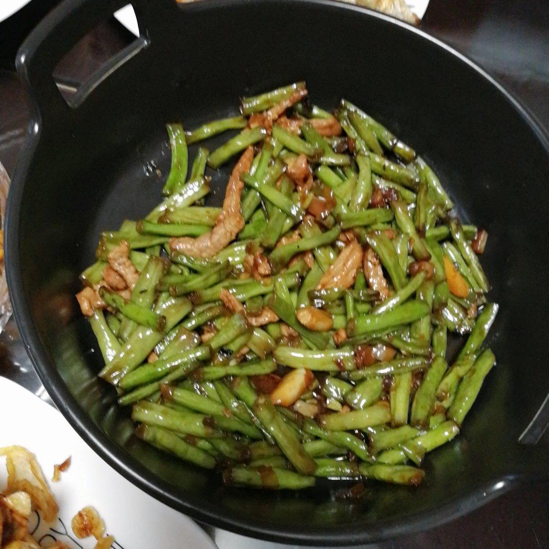 豆角炒肉