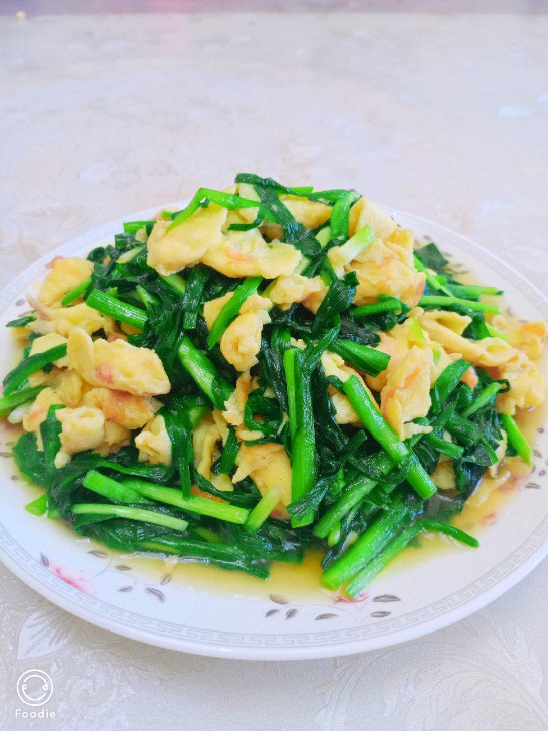 韭菜炒鸡蛋