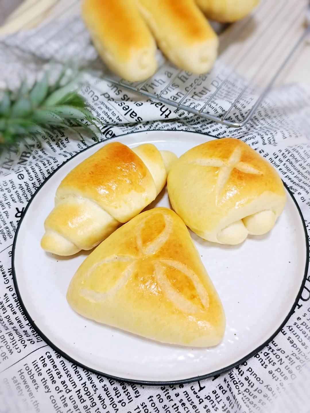 简单超软的面包