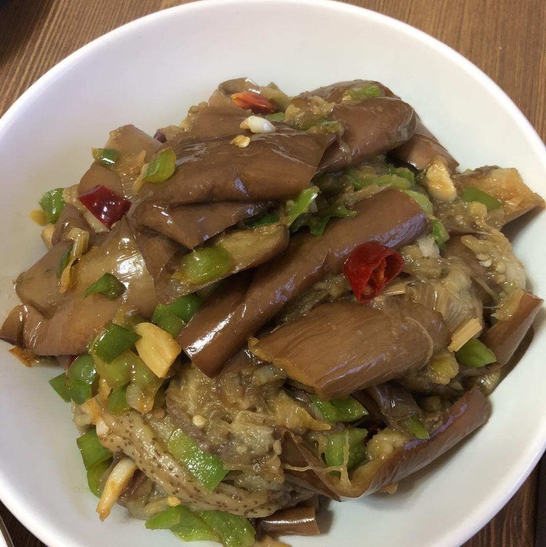 超下饭做法超简单的回锅茄子