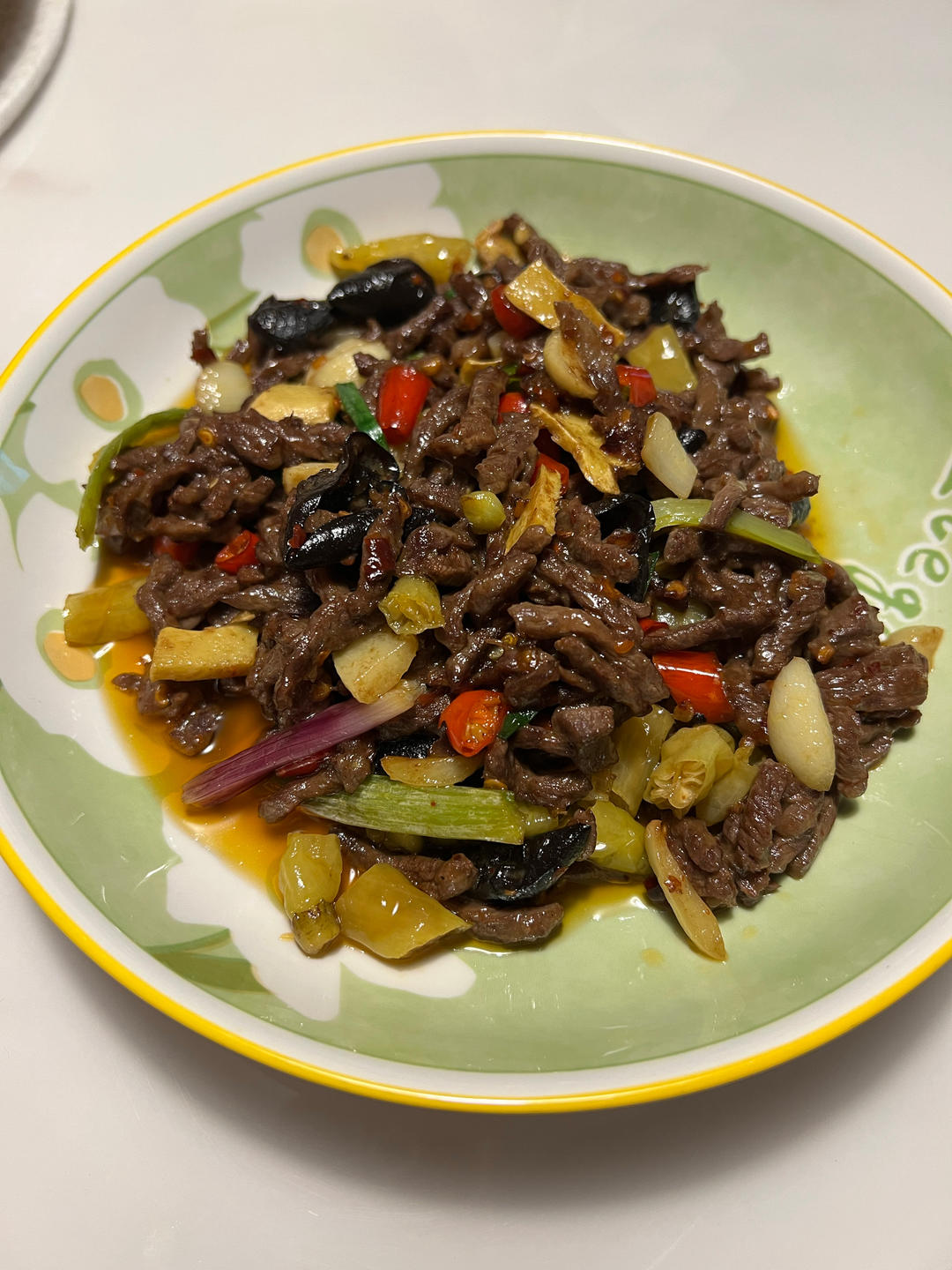 疯狂下饭的泡椒牛肉