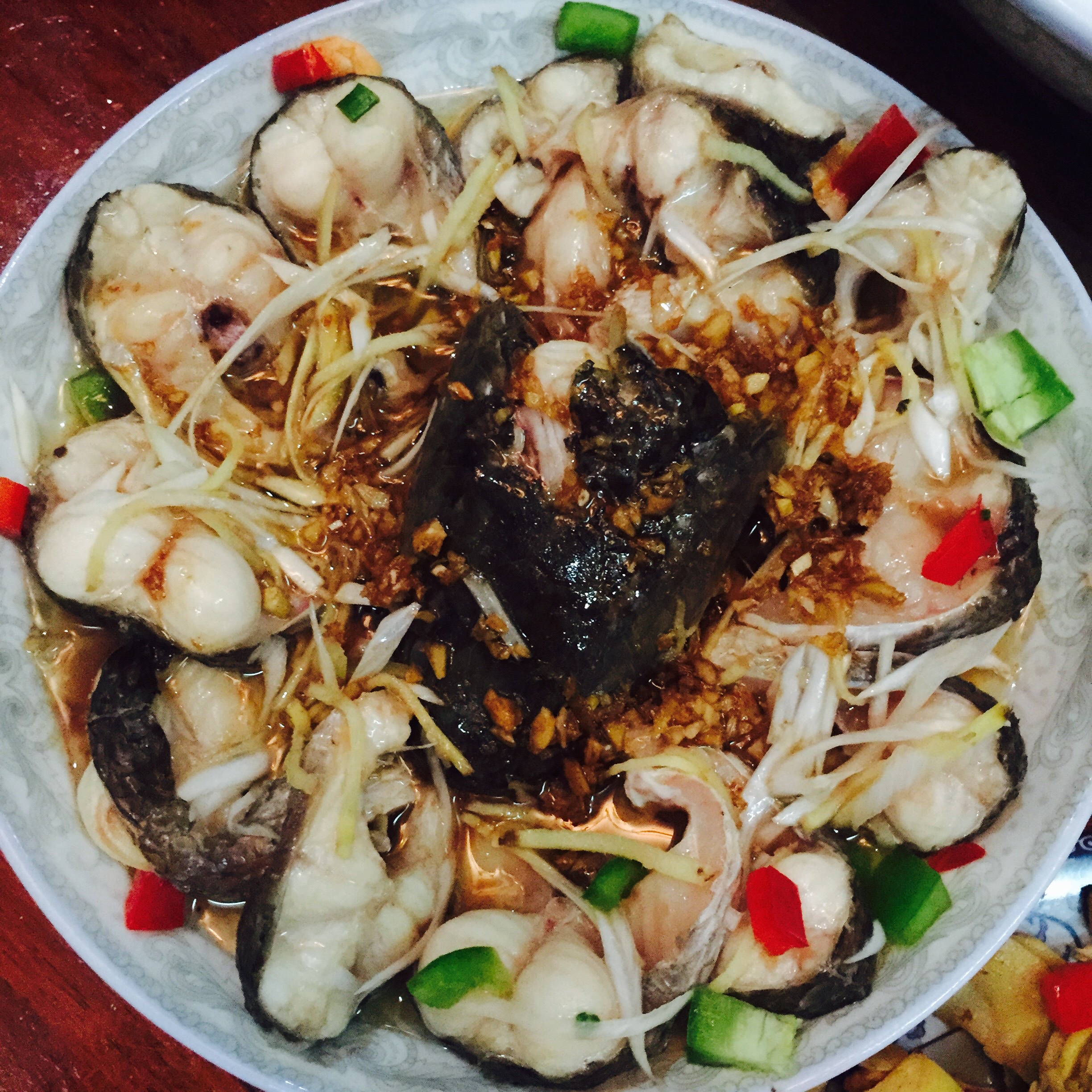 孔雀开屏清蒸鱼