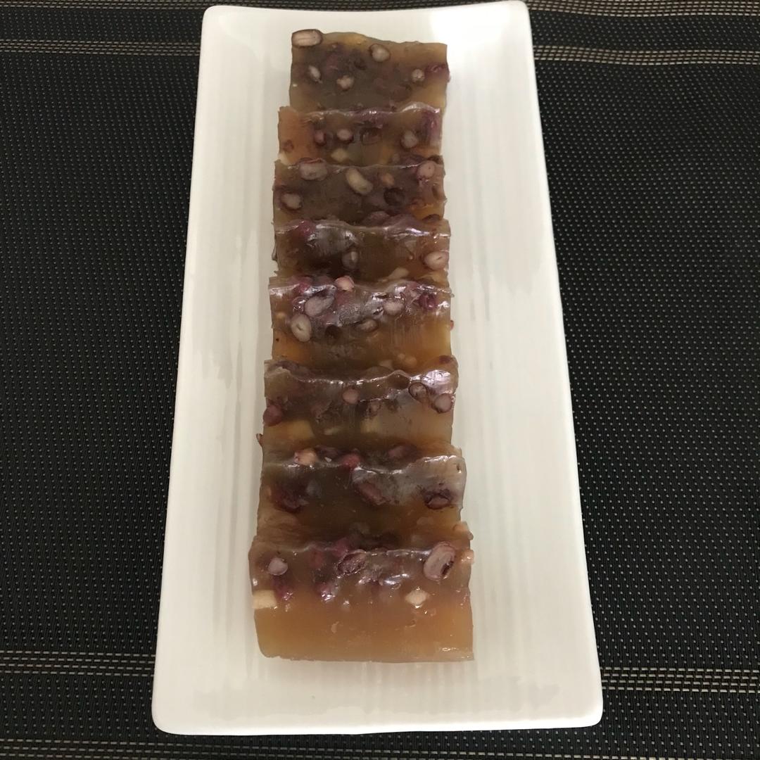 广式红豆马蹄糕（生熟糊做法）