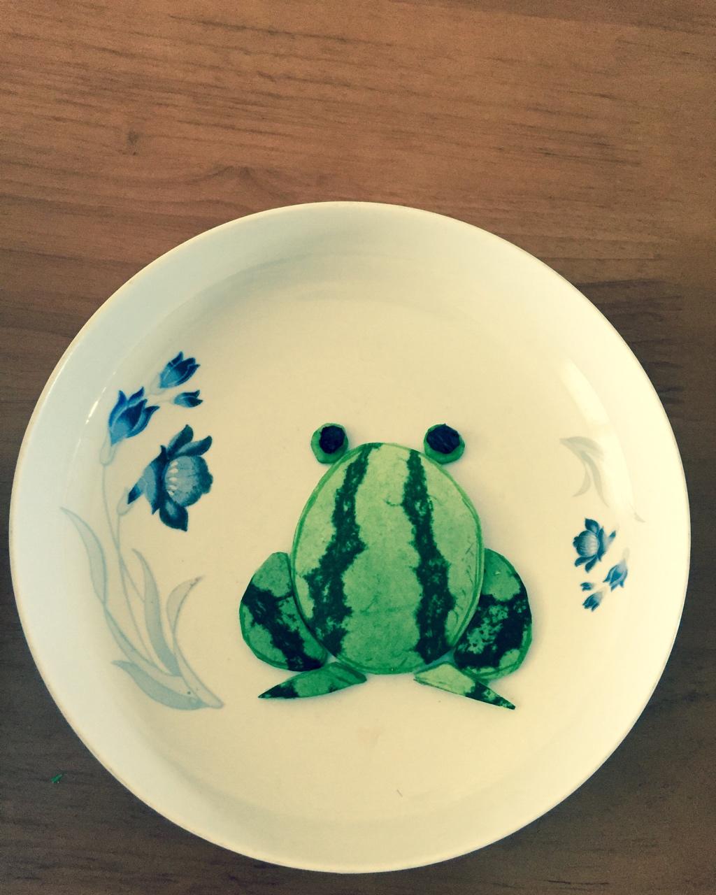 红加仑做的西瓜皮青蛙王子