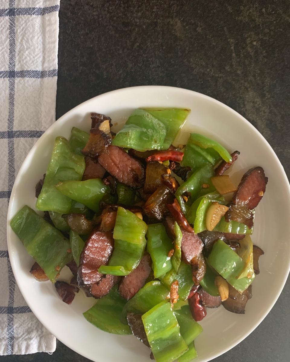 任意搭配的炒腊肉