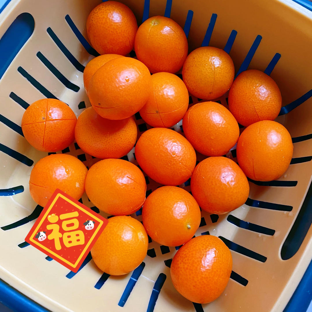 对孩子超级有效的止咳食物---冰糖金桔