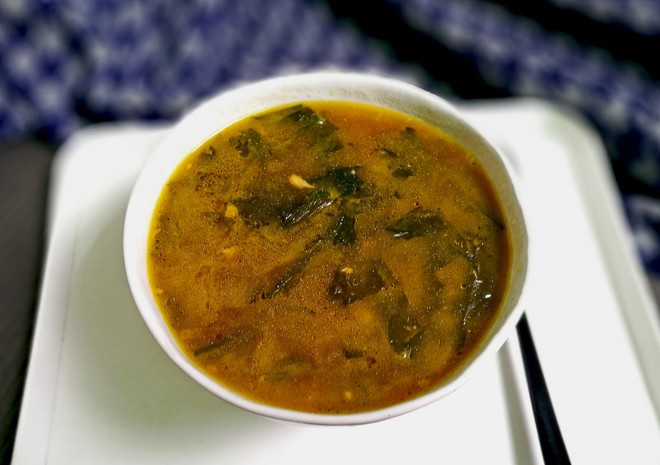 【海带鸡肉酱汤】日韩改良 冬日暖汤的做法