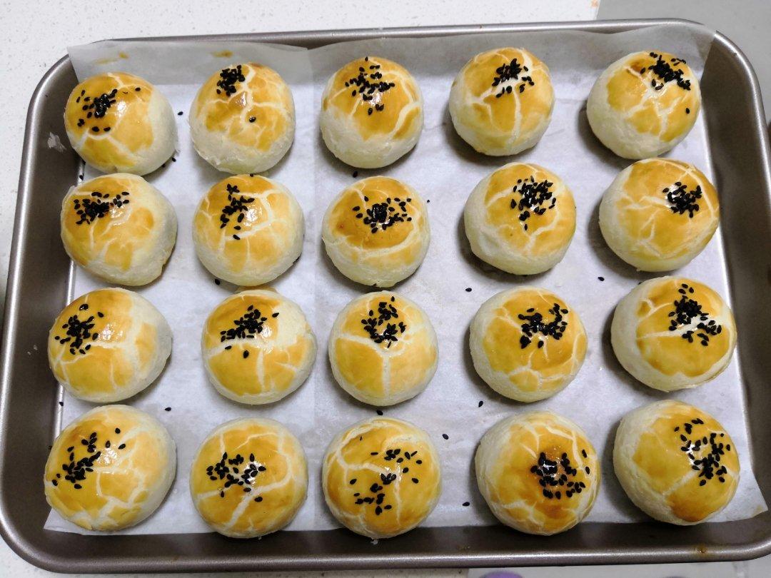 免揉免松弛超快手不破酥不混酥的蛋黄酥—新手一看包会