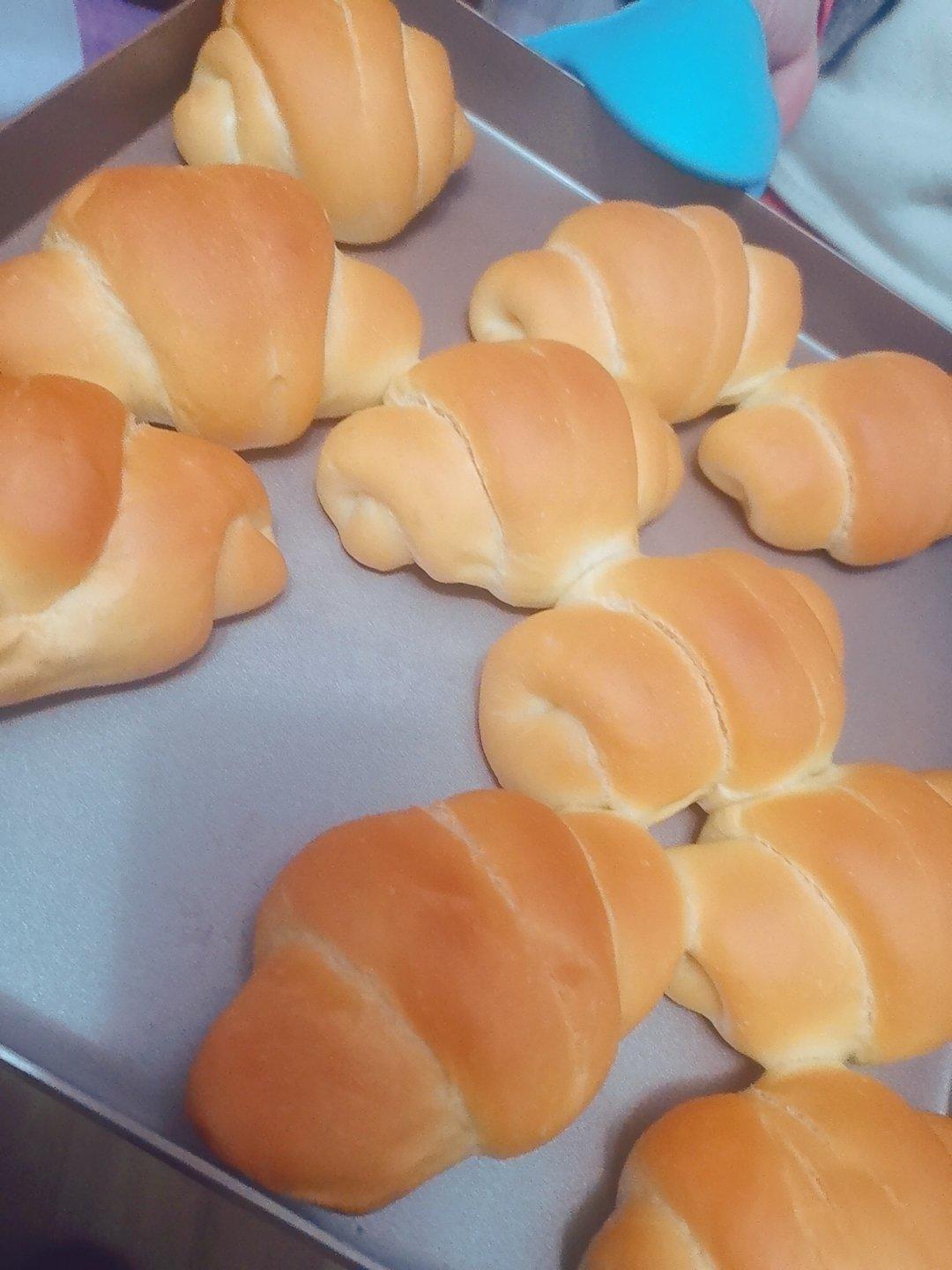 牛奶面包卷（直接法）