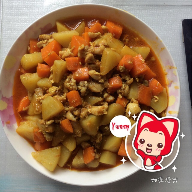 堂妈教你咖喱鸡肉焗饭