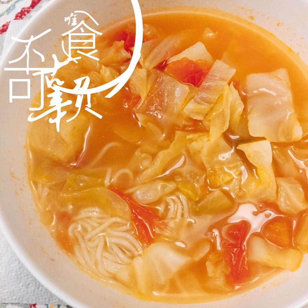 蕃茄土豆圆白菜汤