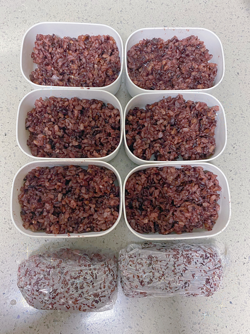 三色糙米冷冻保存-减脂期主食