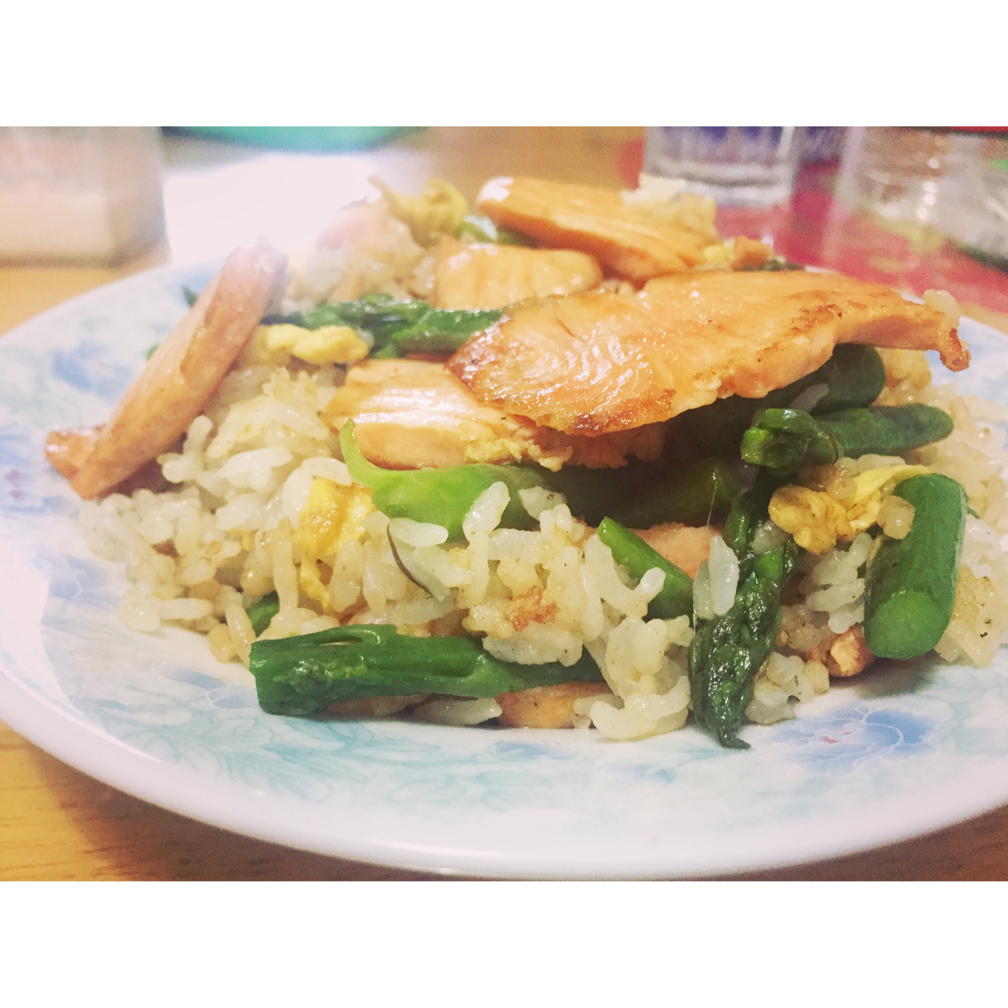 三文鱼炒饭