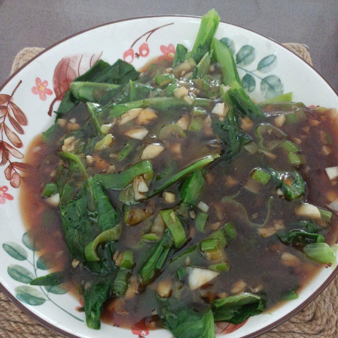蒜蓉油麦菜（手残党一学就会）