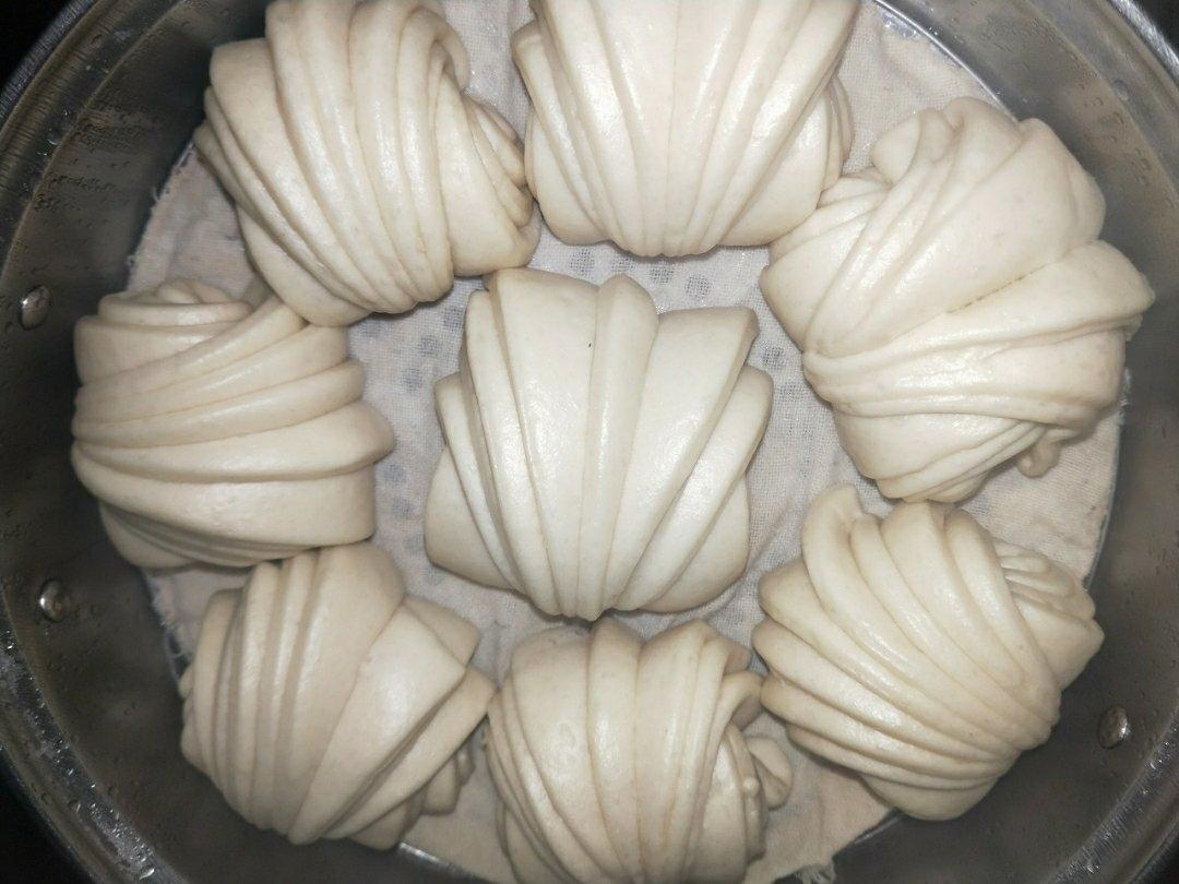 造型漂亮做法超简单的，花卷馒头