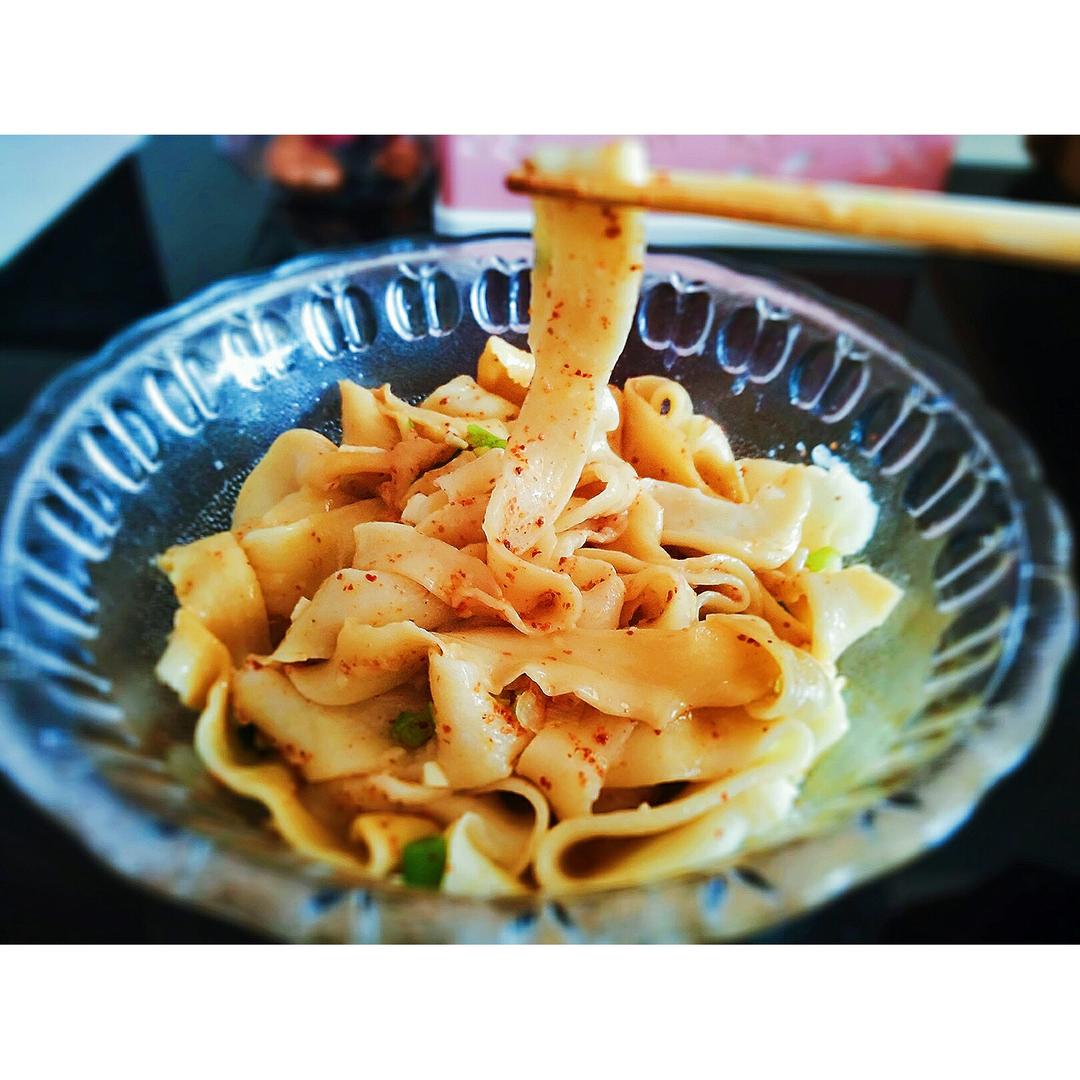 我的温馨港湾做的油泼扯面