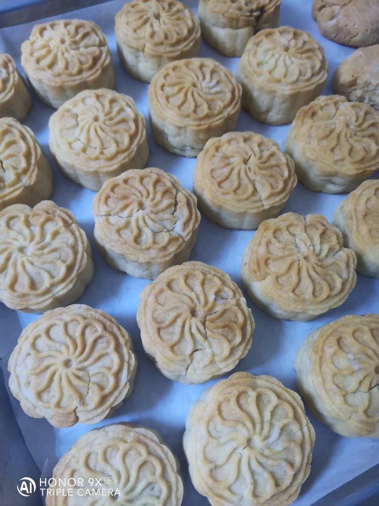 老式月饼（不加转化糖浆的酥皮月饼）