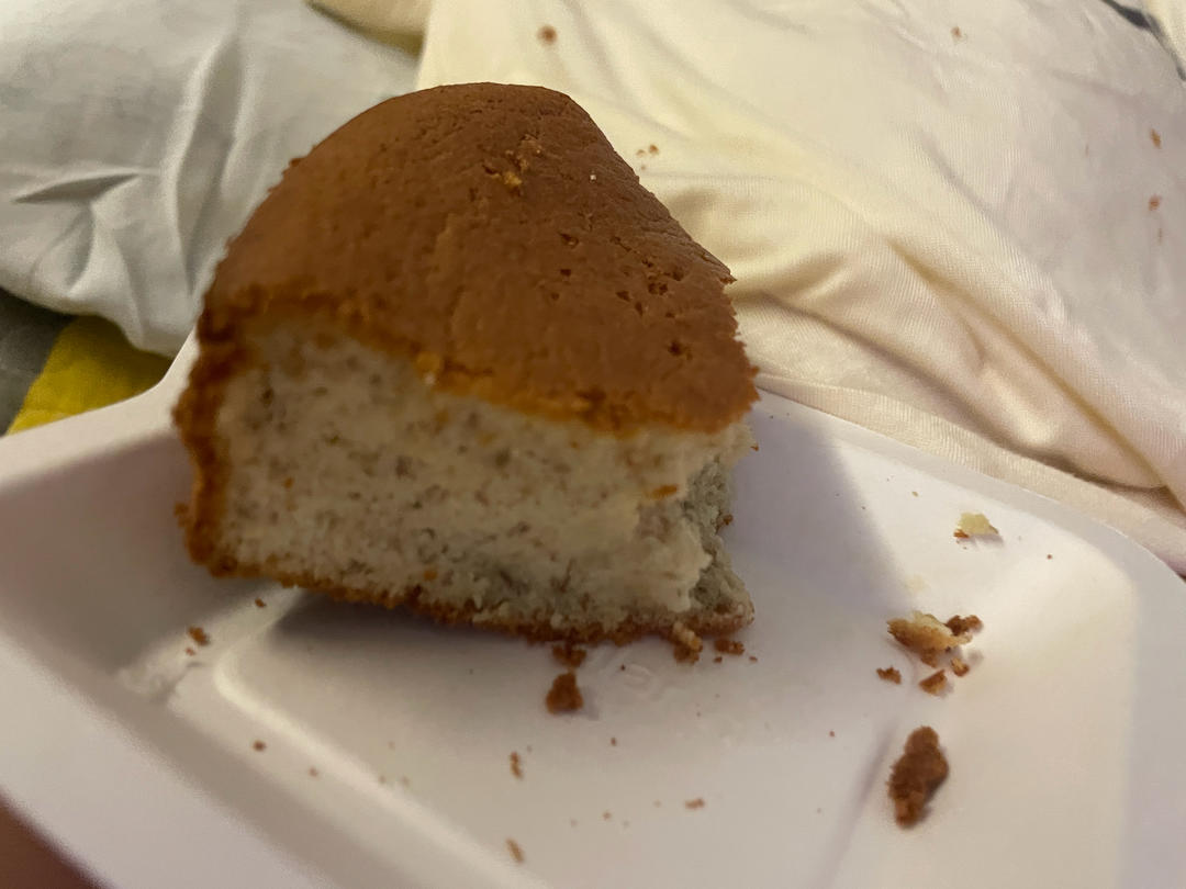 香蕉戚风蛋糕