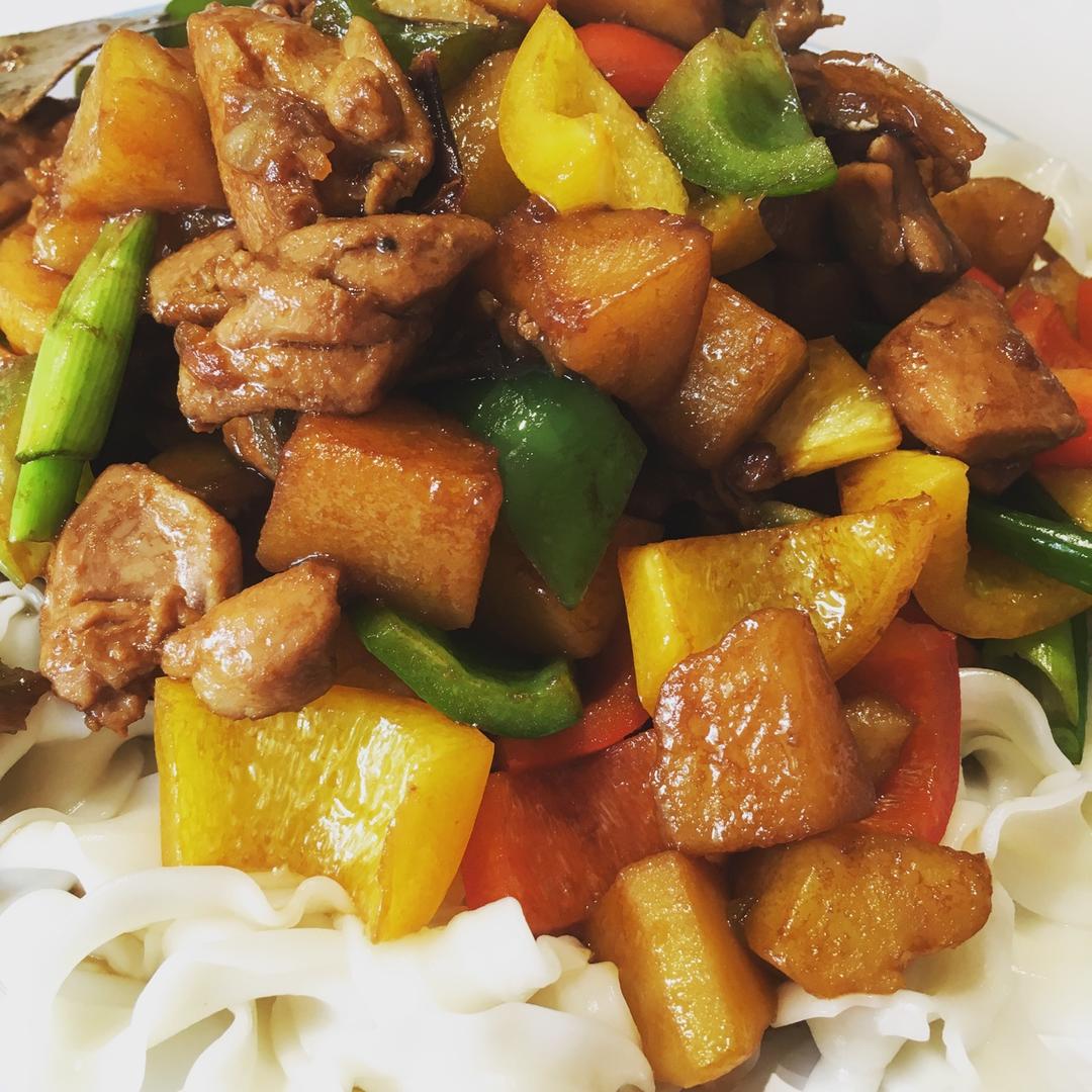 超下饭的新疆大盘鸡