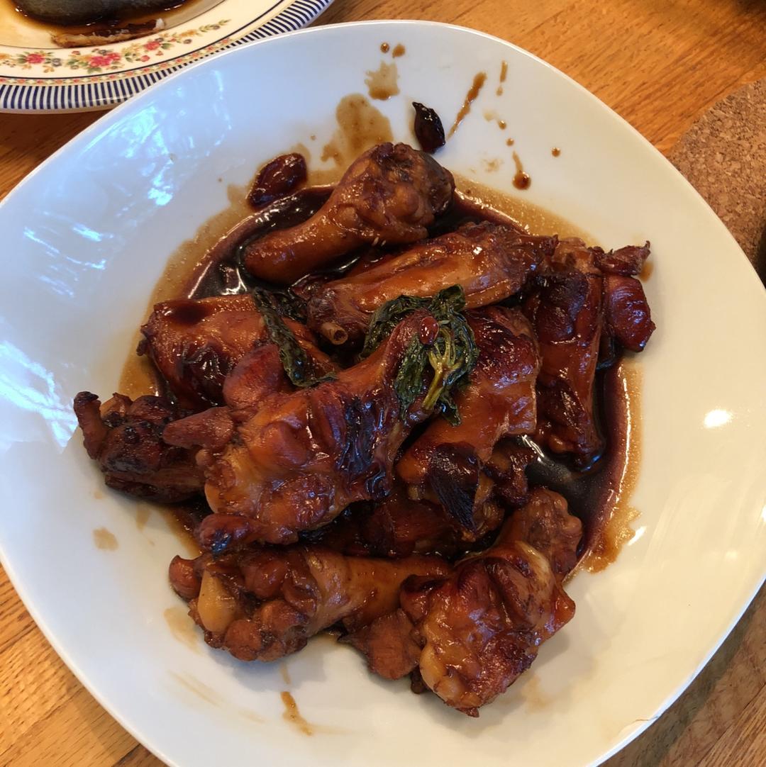 红烧鸡翅根