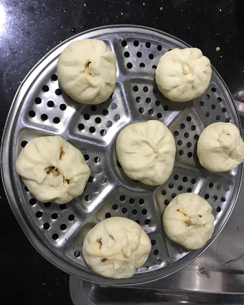 手工包子（肚脐包）