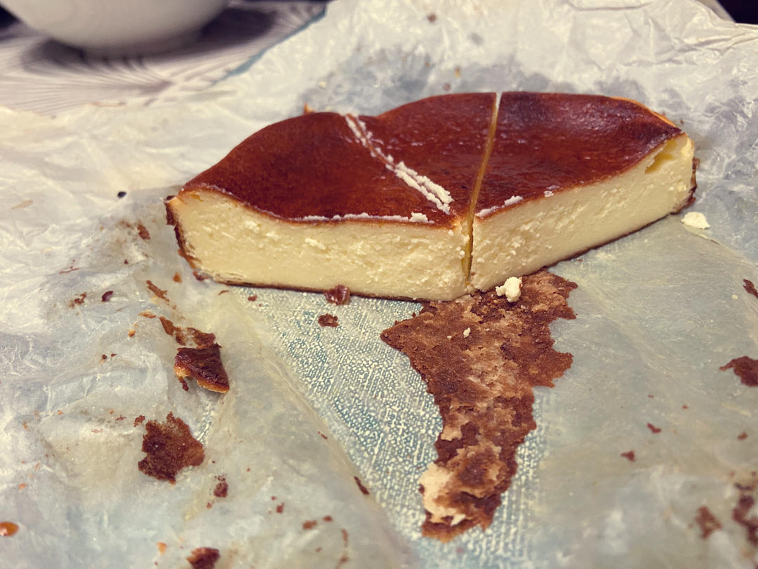 巴斯克芝士蛋糕『最简单的蛋糕』零失败🔥芝士控