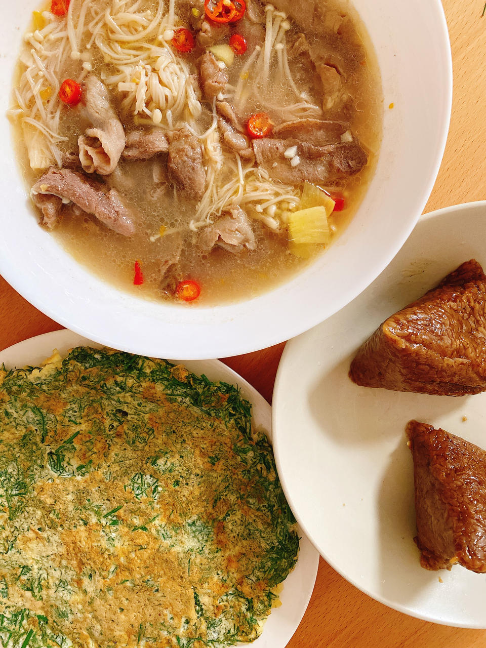 小茴香鸡蛋饼