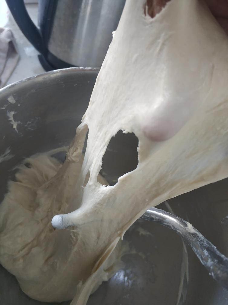 纯奶手撕吐司的做法 步骤1