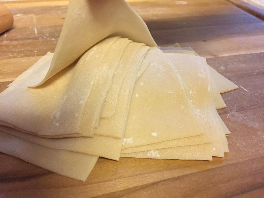 家庭自制手擀馄饨皮、云吞皮『超详细零失败』