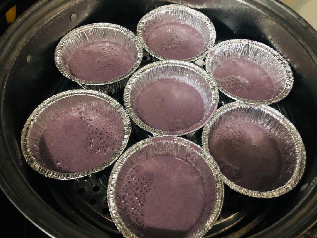 一次成功的奶香米糕