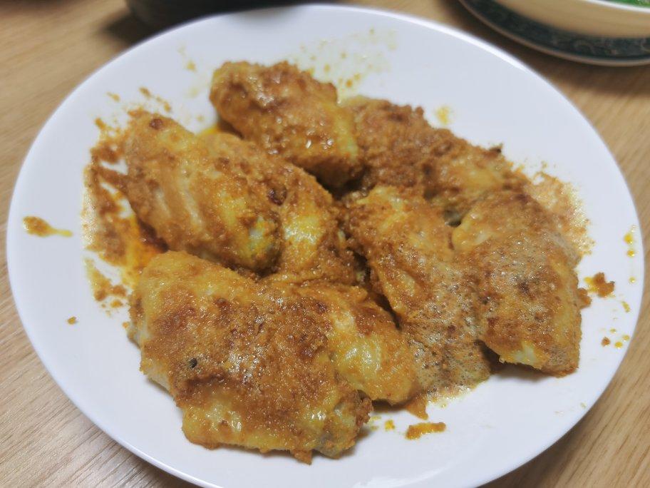 咸蛋黄焗鸡翅