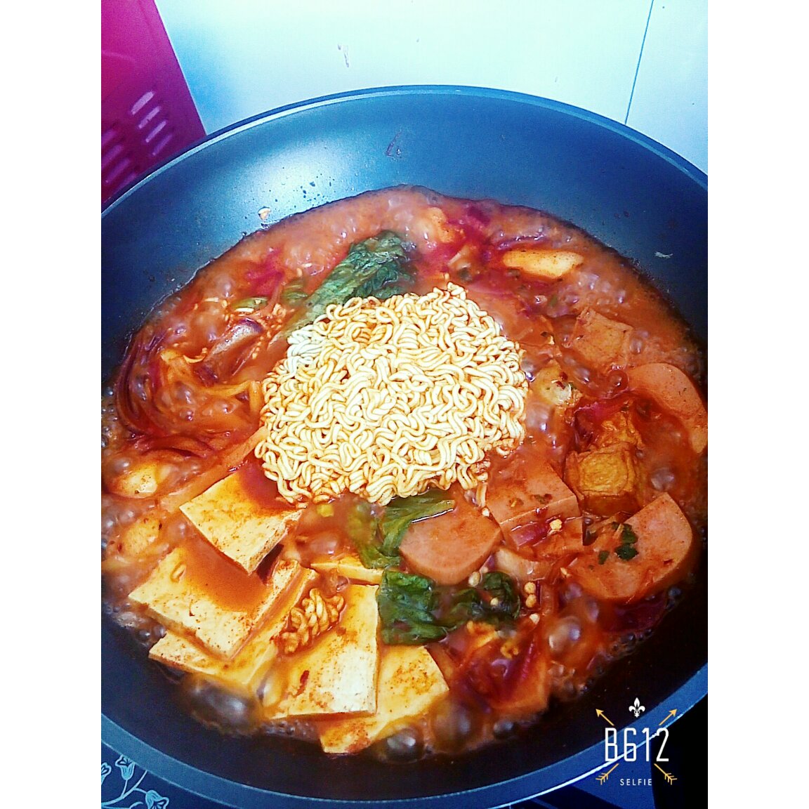 韩国部队锅拉面锅（超好吃）