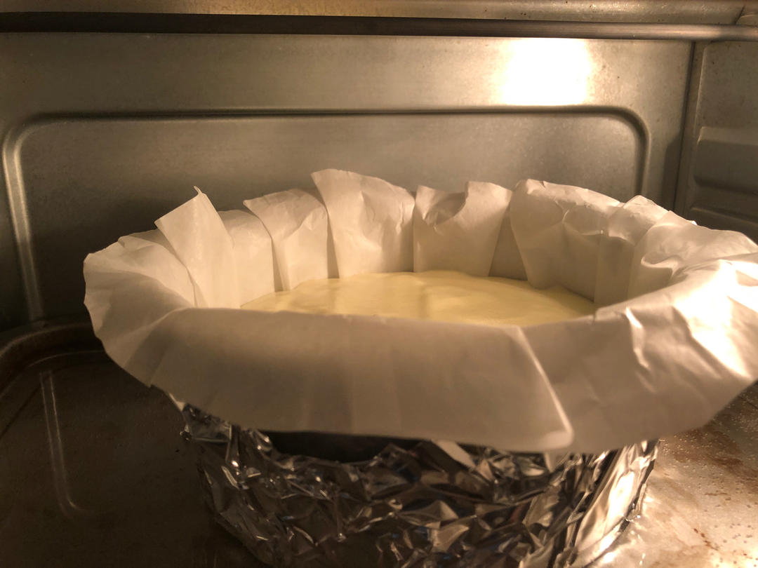 自制酸奶无油低卡伪芝士轻乳酪蛋糕