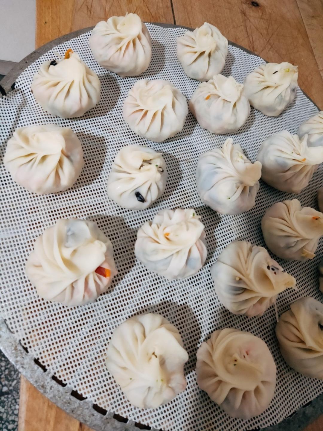 西葫芦虾仁蒸饺