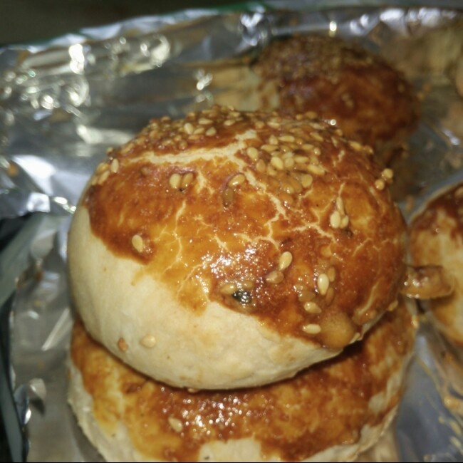 芝麻豆沙酥饼
