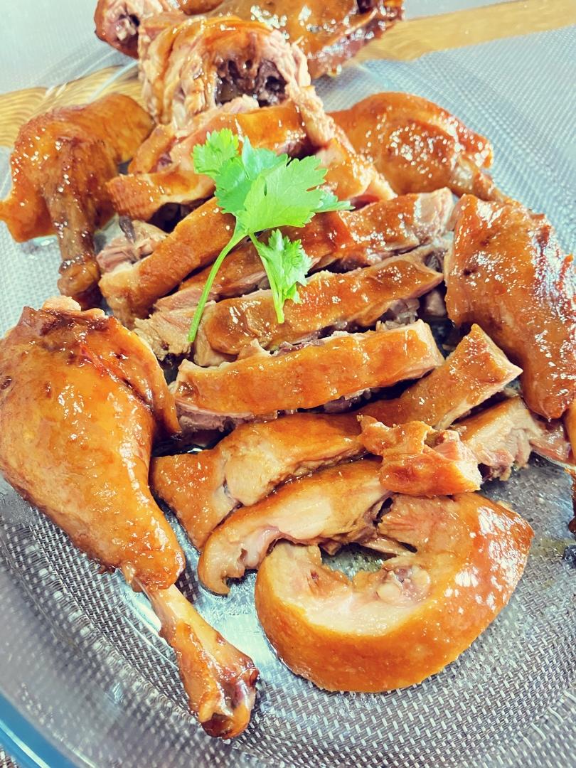 简单易做又好吃的豉油鸭（也叫三杯鸭)