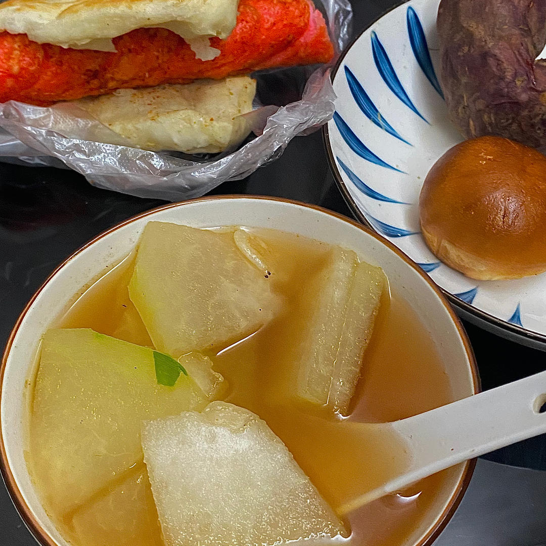 虾皮冬瓜汤