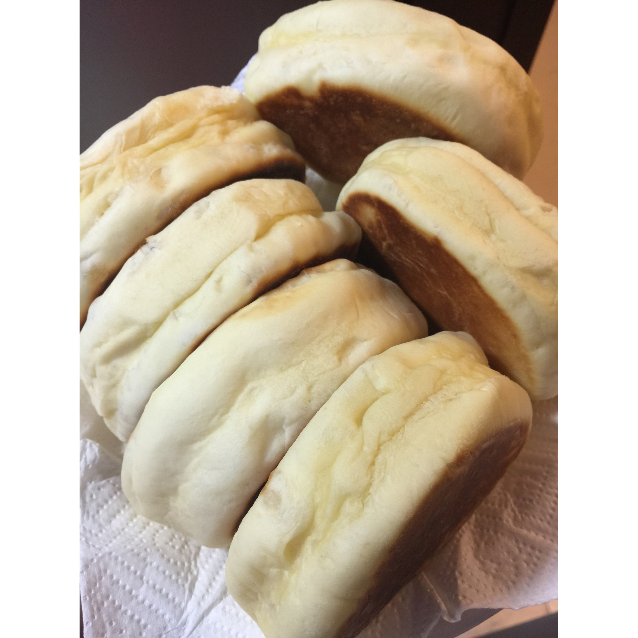 松软牛奶红豆饼