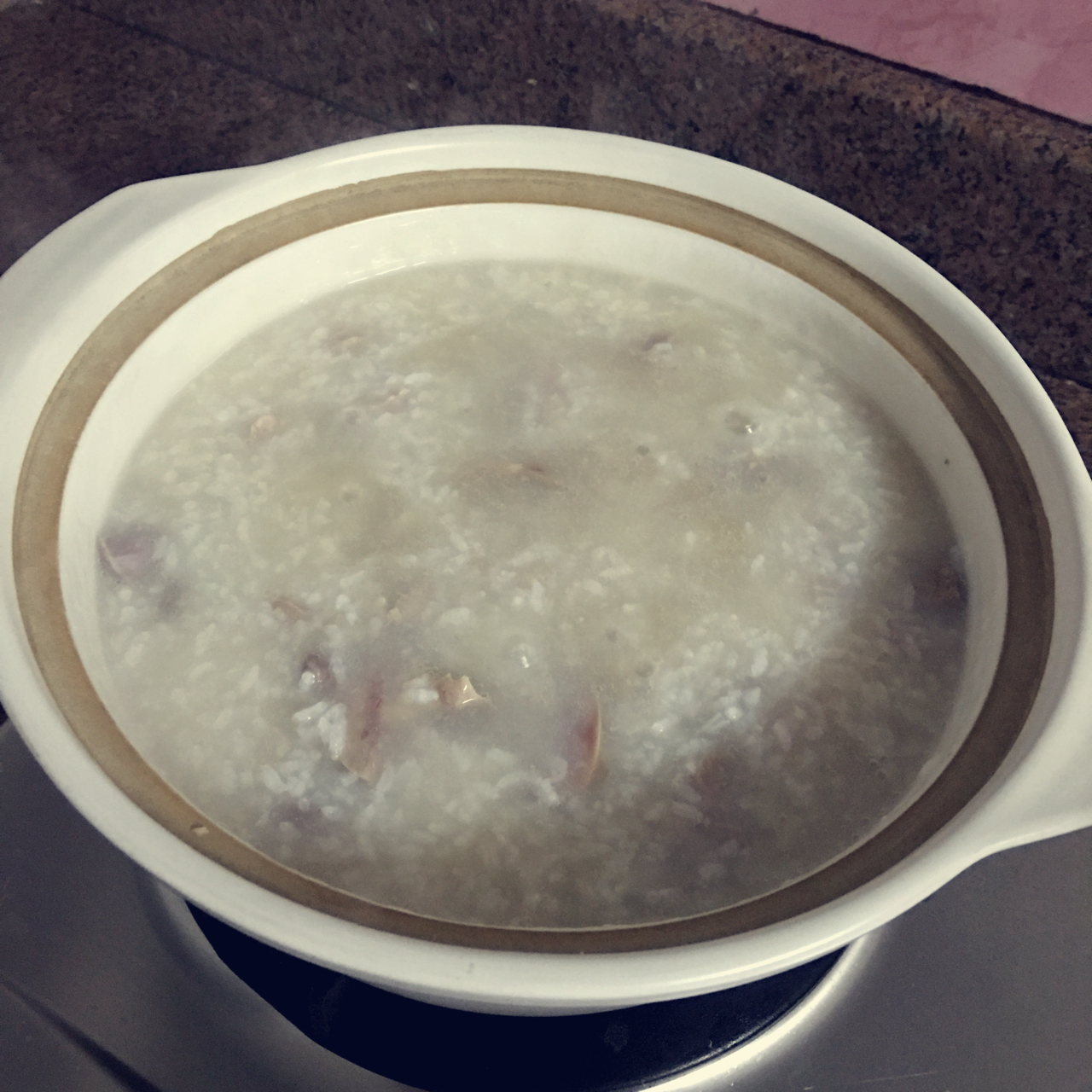 猪杂粥  —  广东生滚粥