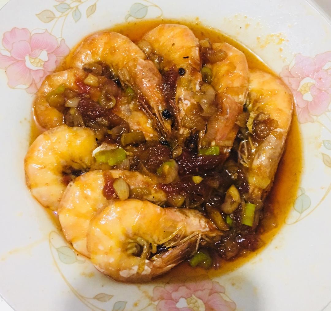 油焖大虾