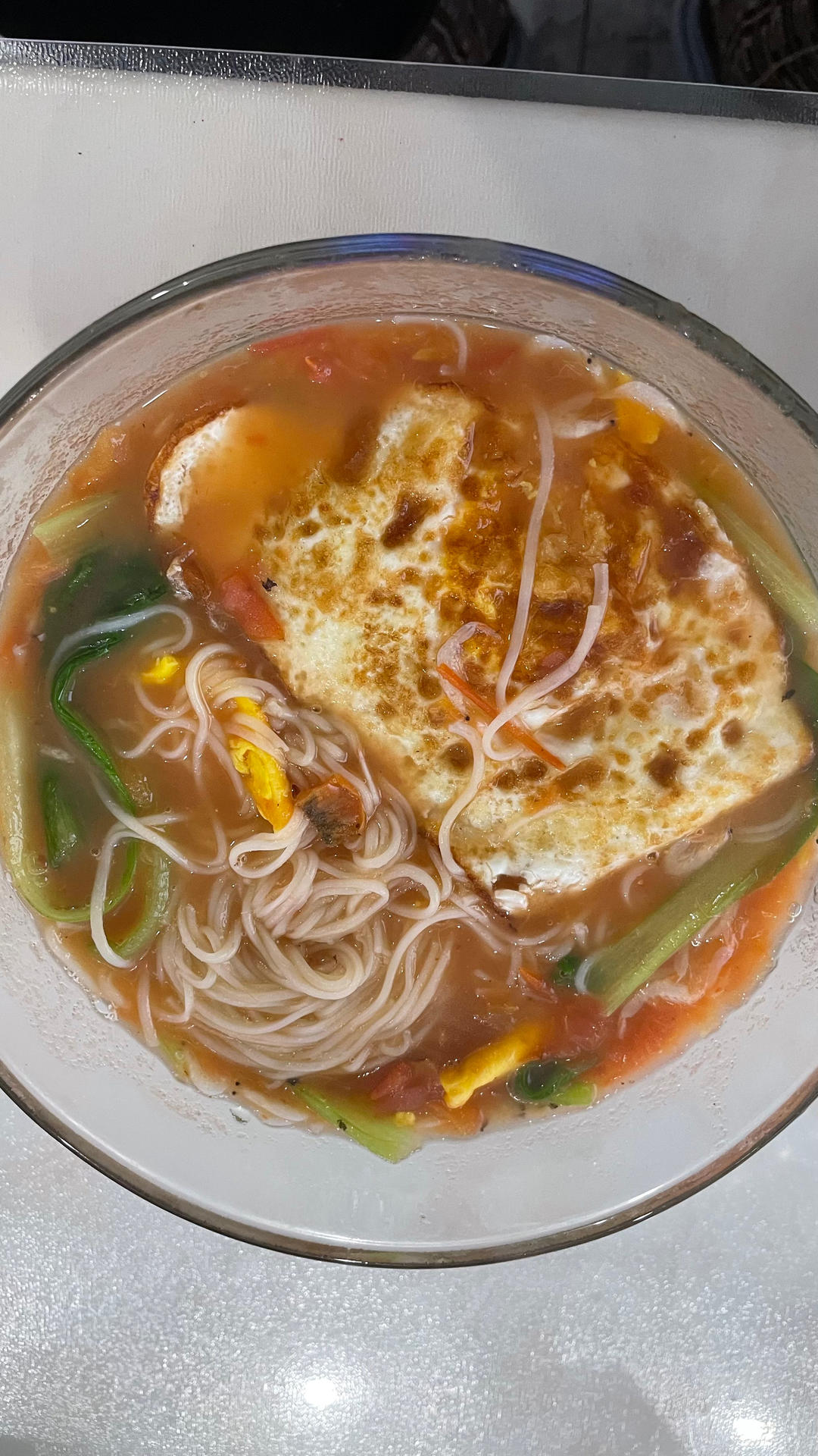 十来分钟做好/番茄鸡蛋面🍜
