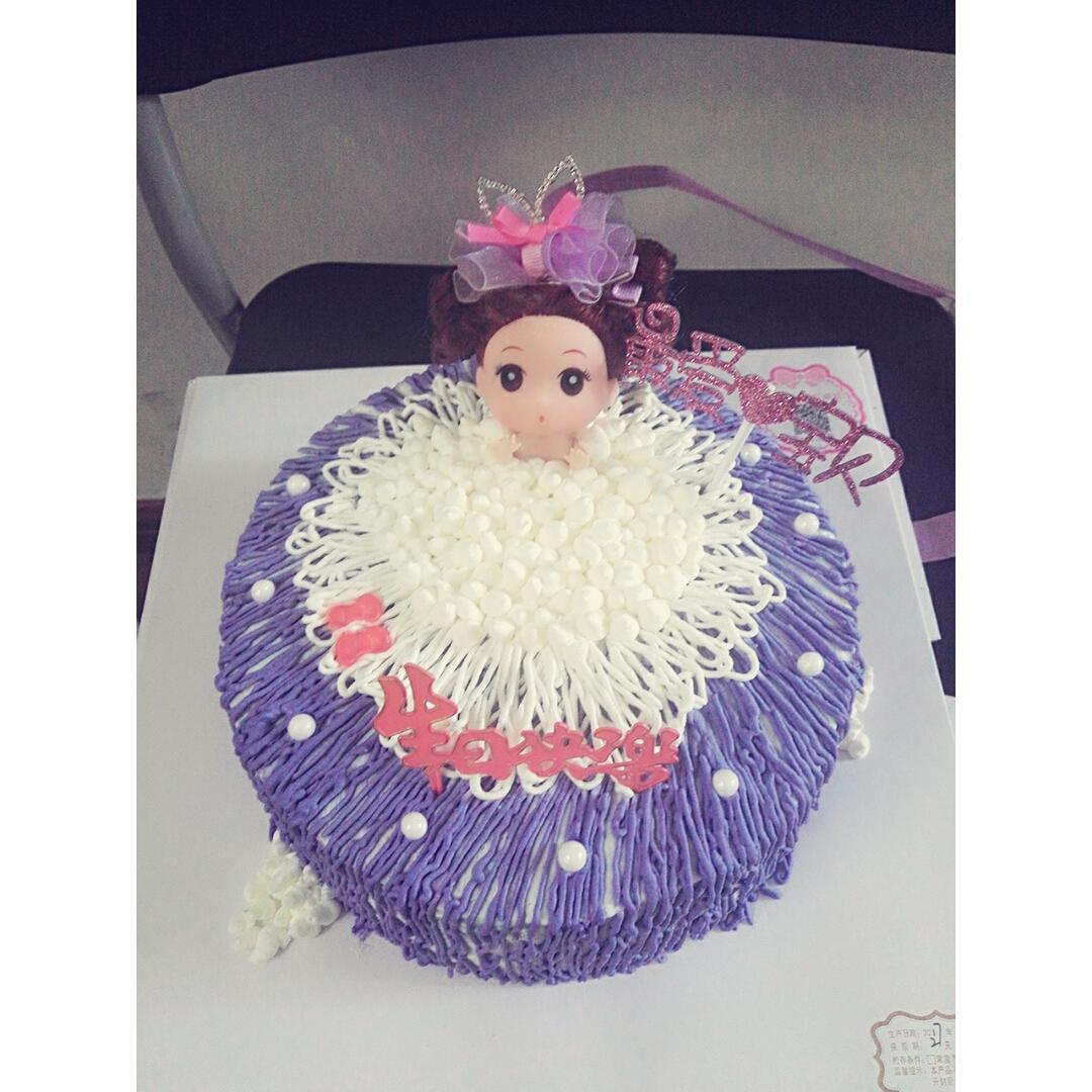 迷糊娃娃泡泡浴蛋糕