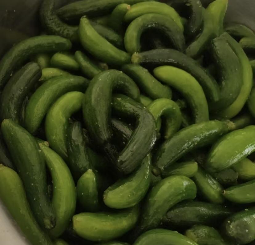 脆脆的小黄瓜咸菜