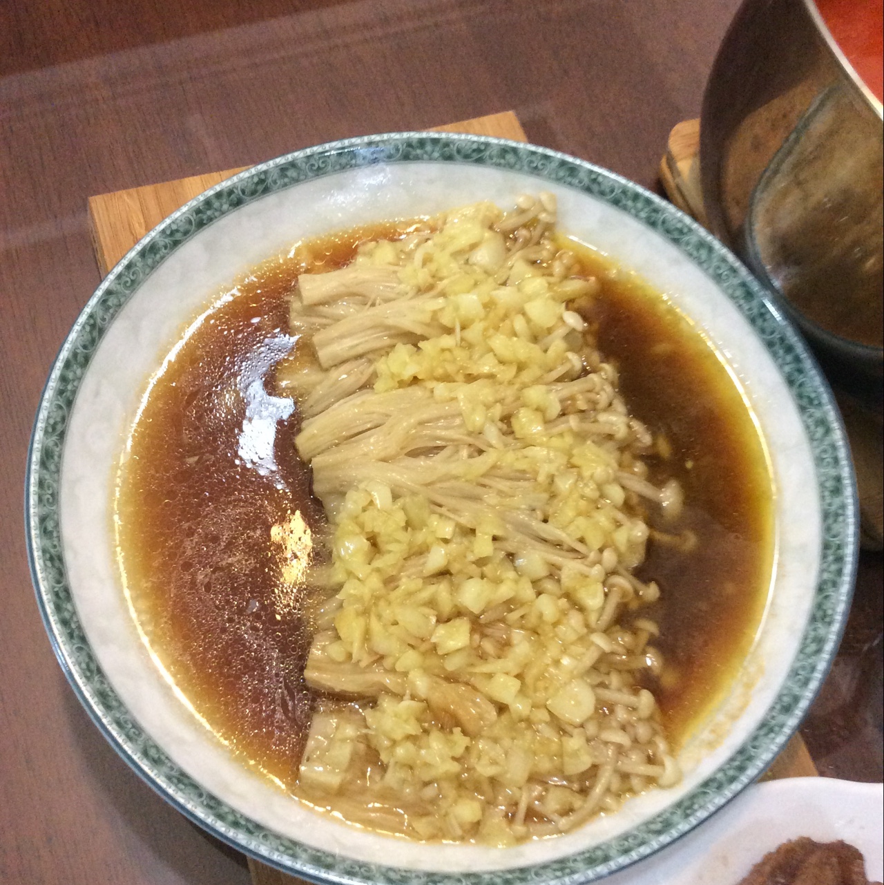 蒜蓉蒸金针菇