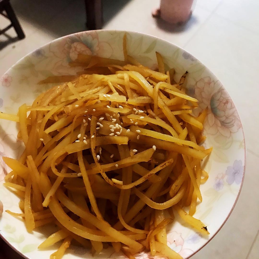 醋溜土豆丝