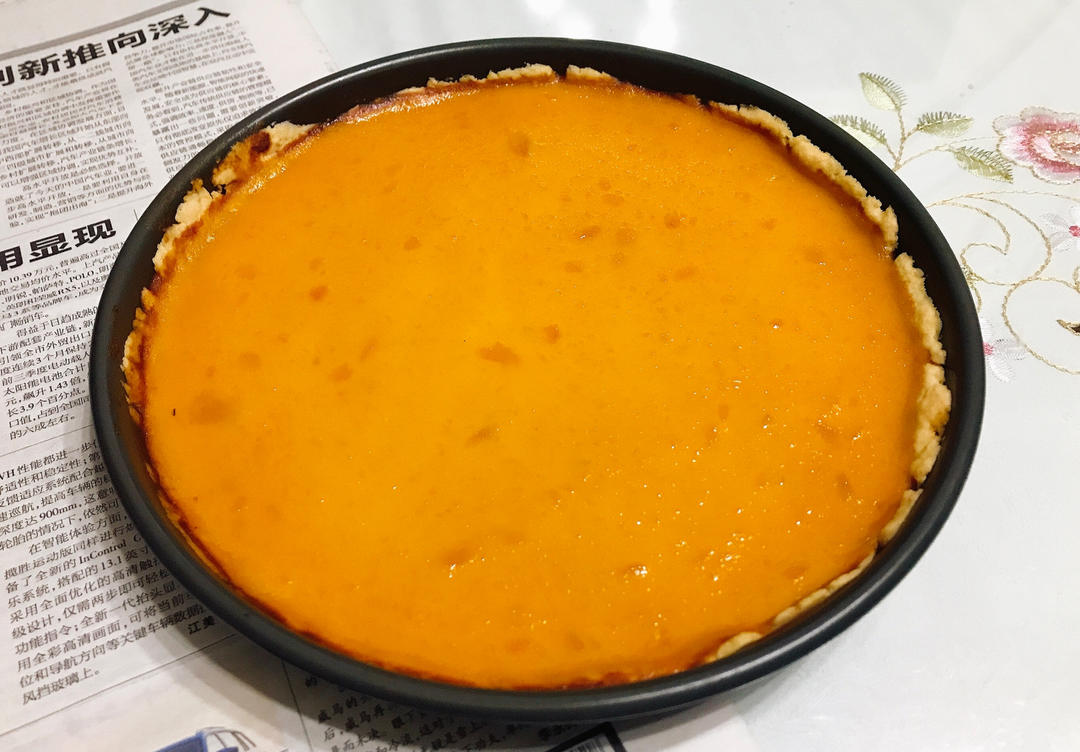 怀石料理中の日式南瓜挞（六寸）