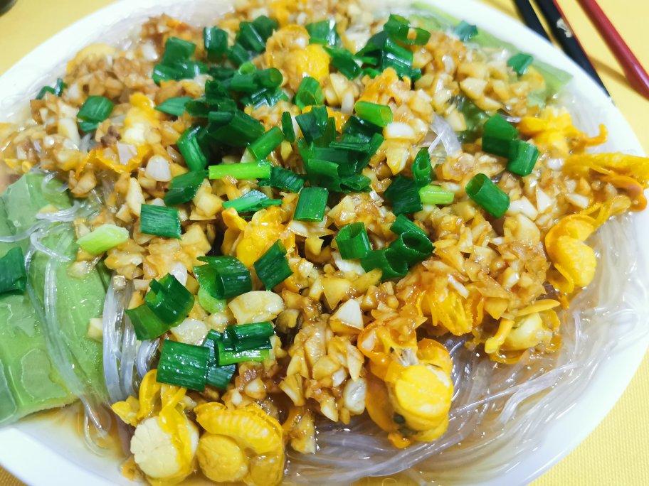 蒜蓉粉丝蒸扇贝